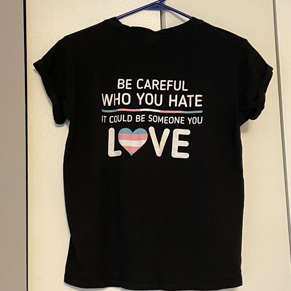 Trans pride shirt